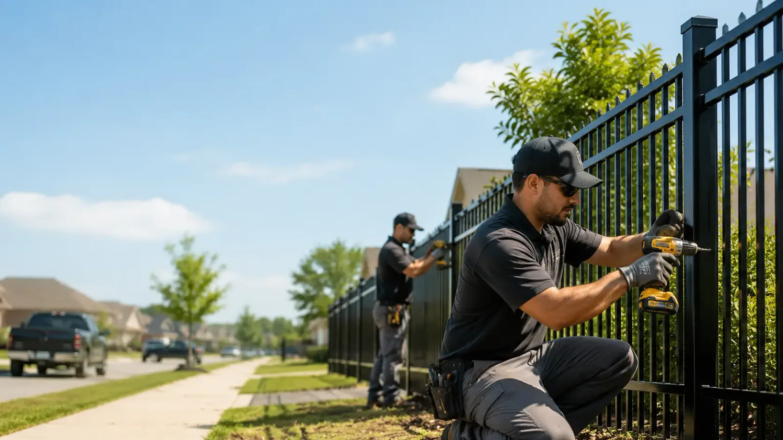 Metal Fence Installation in Henderson, MI